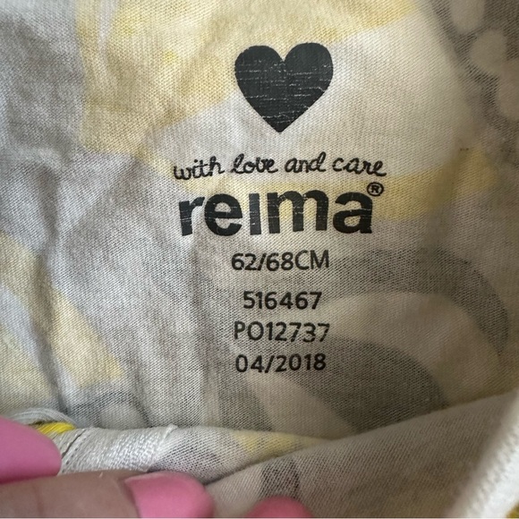 Reima Acorn Print Romper | 62/68 - Picture 4 of 6